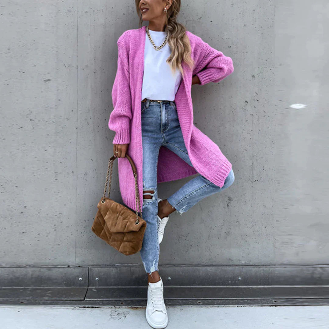 Klassieke Cardigan voor Dames - Stijlvol Laagstuk
