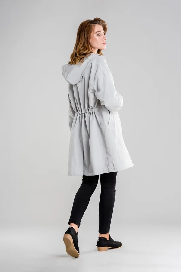 Oversized Windjack met Capuchon voor Dagelijks Gebruik