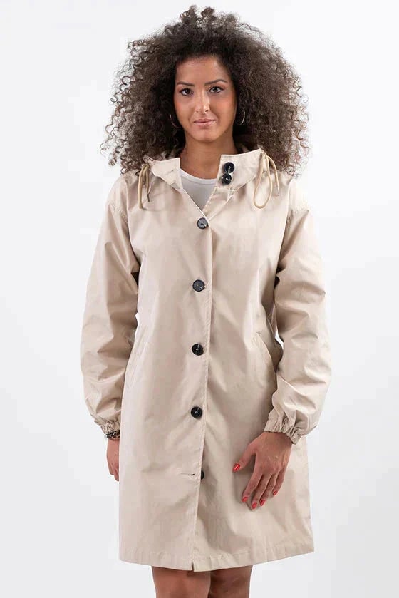 Oversized Windjack met Capuchon voor Dagelijks Gebruik