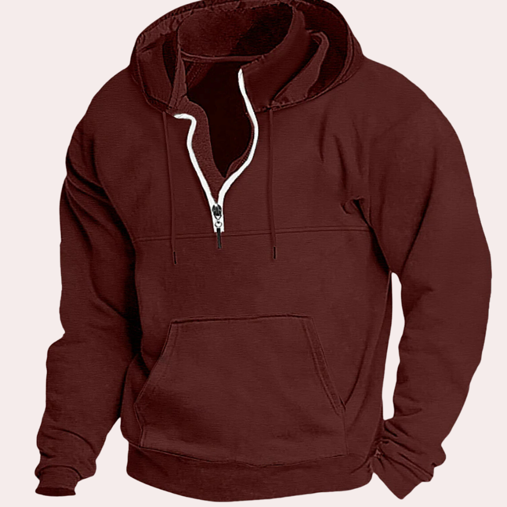 Comfortabele heren hoodie met capuchon
