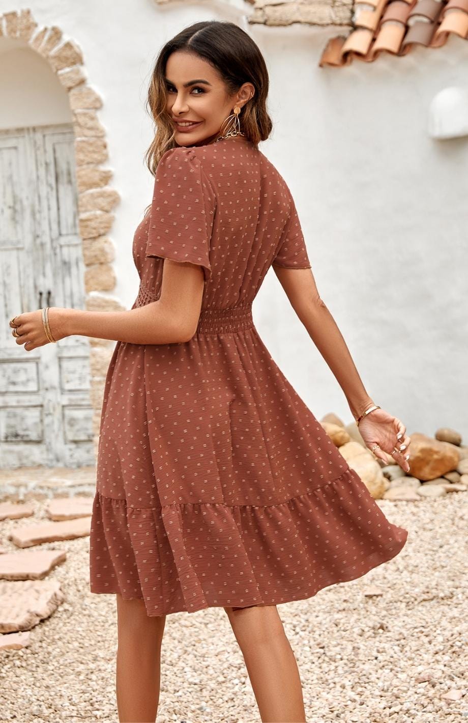 Stijlvolle boho-jurk voor een romantische en landelijke bruiloft