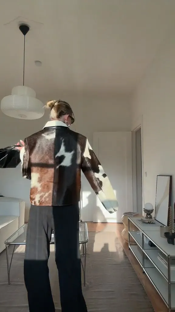 Comfortabele jas met kraag