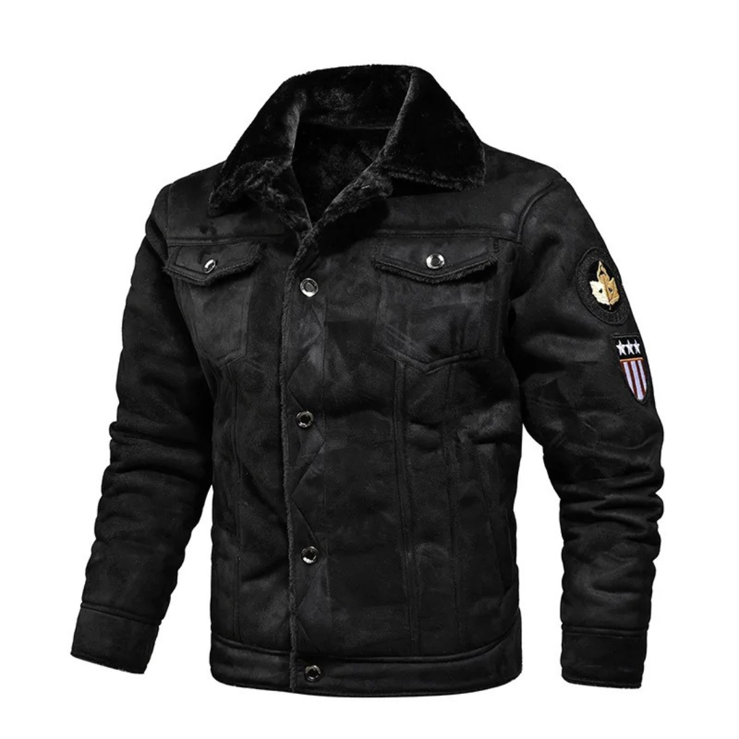 Herenjas met warm design en stijlvol uiterlijk
