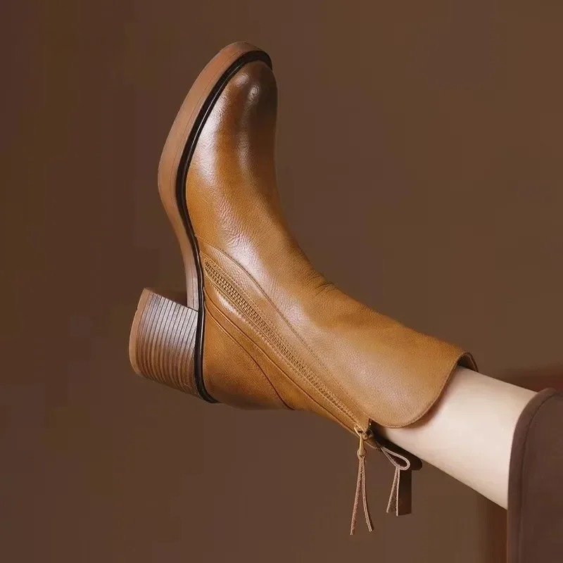 Elegante Veterlaarzen voor een Verfijnde Stijl