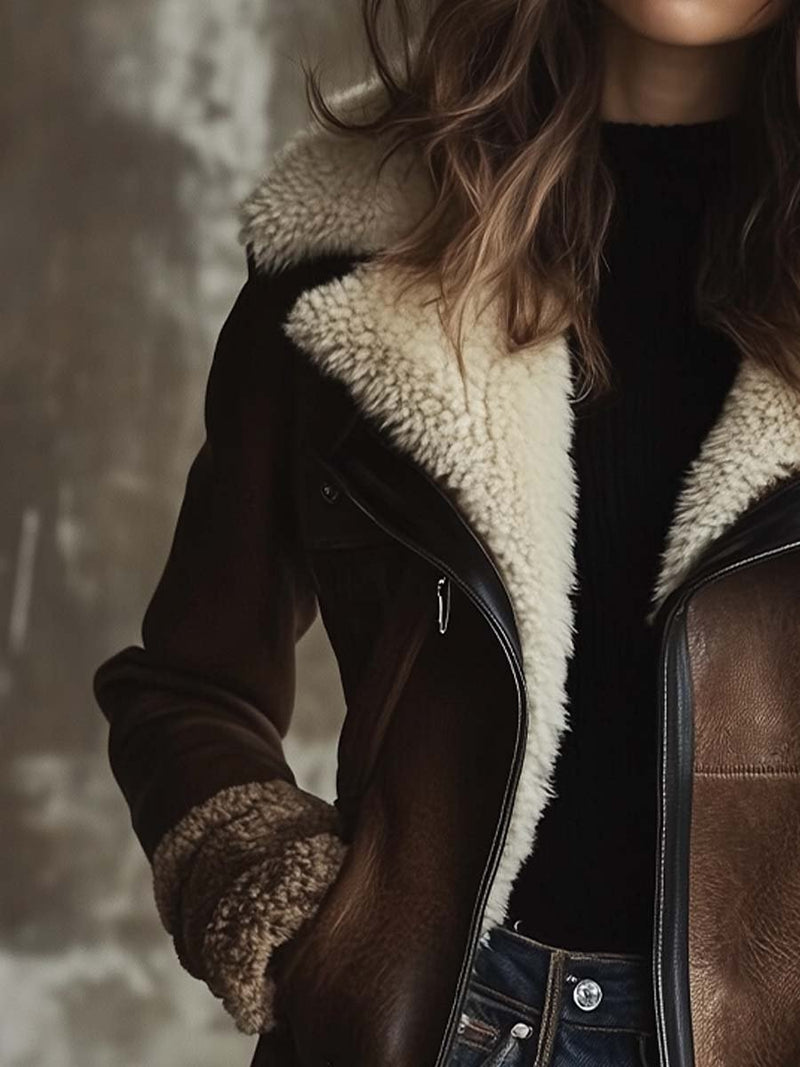 Elegante en warme damesjas ideaal voor winterweer