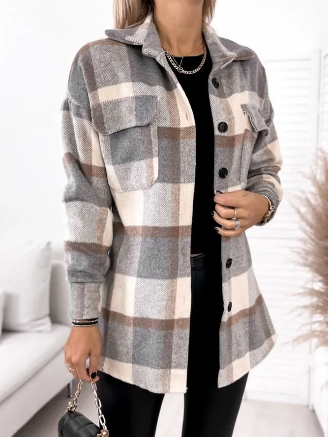 Warm vest in retrostijl voor koele dagen