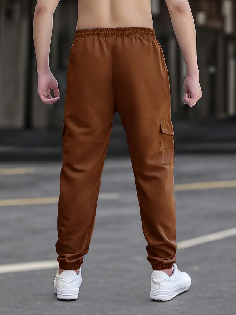 Praktische heren cargo broek met zakken