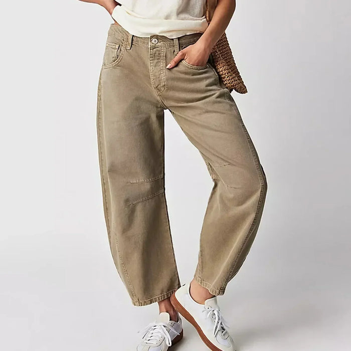 Comfortabele jeans met uitlopende snit