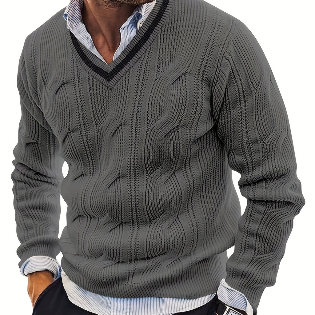 Casual Vintage Trui voor Mannen - Perfect voor Elke Dag