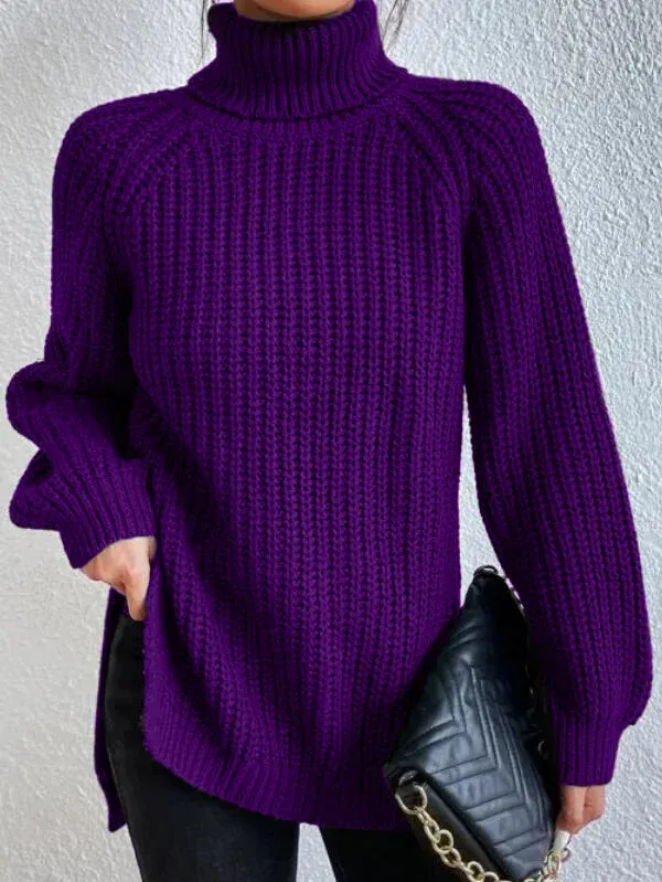 Stijlvolle Coltrui met Zijsplit – Ideaal voor Casual en Chic