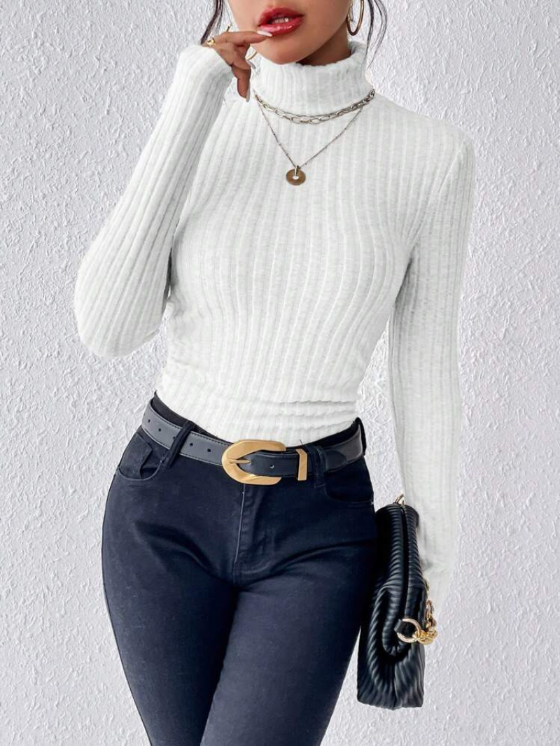 Elegante en casual dames coltrui met een moderne uitstraling