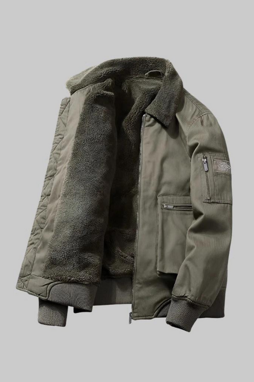 Casual Warme Herenjas – Perfect voor Streetstyle