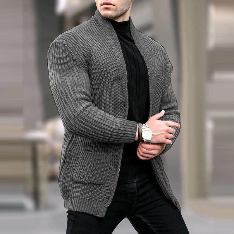 Warme en Stijlvolle Heren Cardigan voor Elke Dag