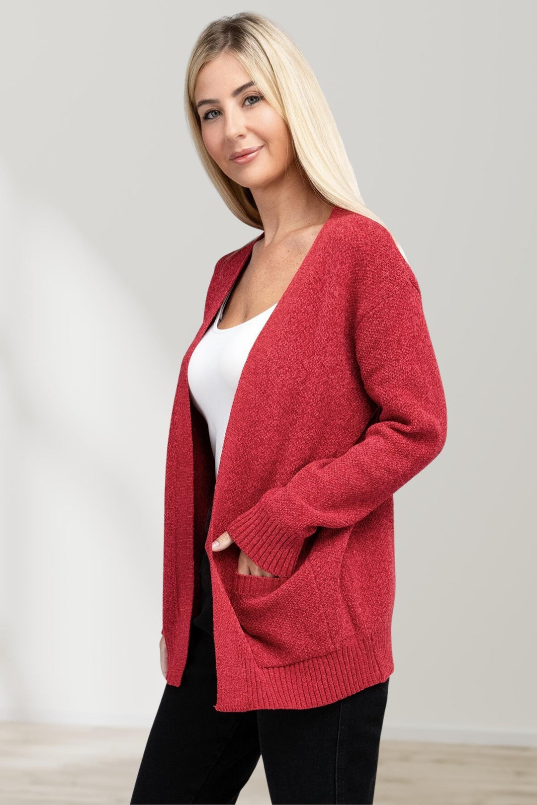 Stijlvolle Open Voor Sweater Cardigan voor Elke Gelegenheid
