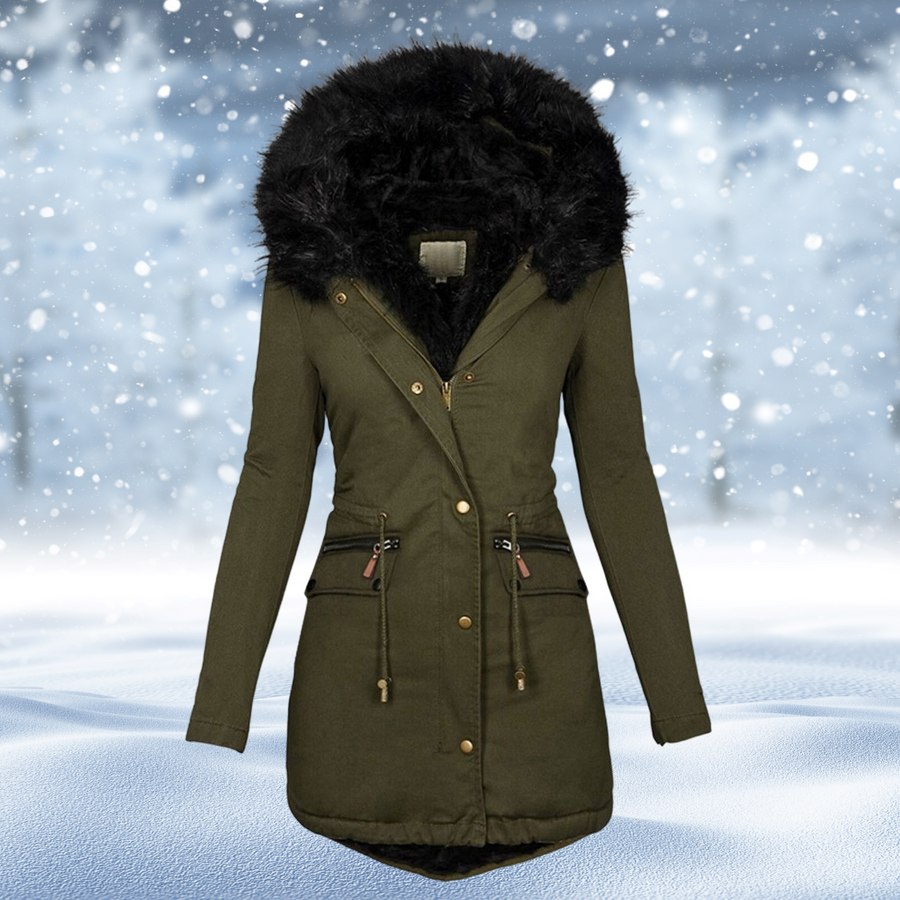 Elegante en warme winterjas voor dames