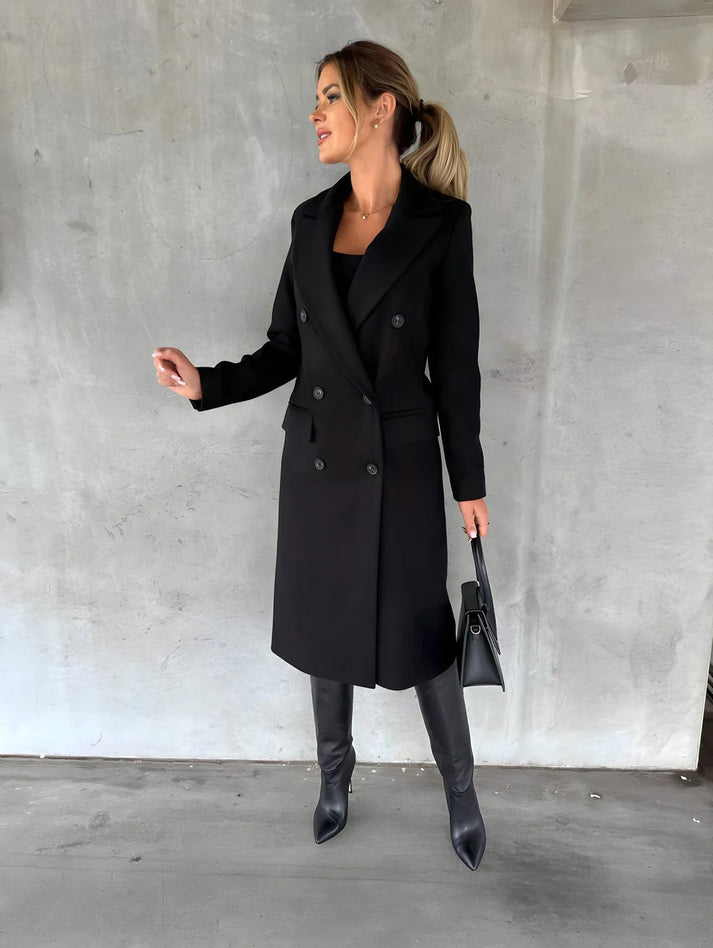 "Stijlvolle Damesjas voor Herfst en Winter – Casual en Elegant "