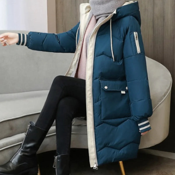 Comfortabele dames winterjas voor koude dagen