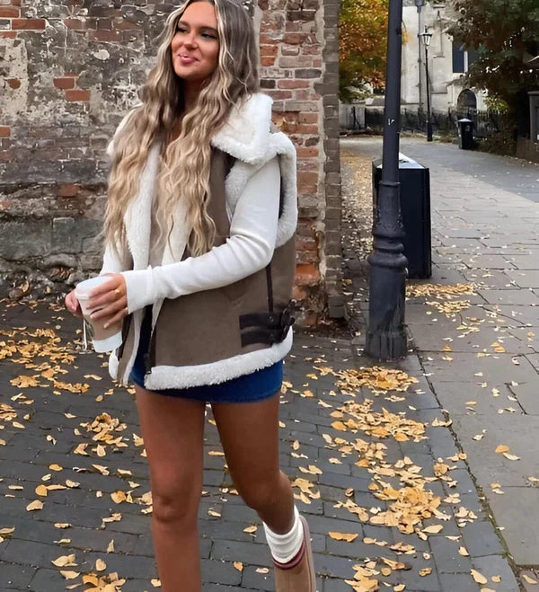 Stijlvol Herfstvest voor Vrouwen met Elegant Ontwerp