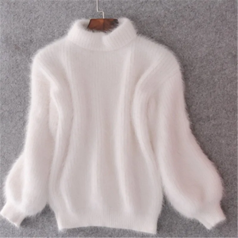 Ruime Trui met Effen Kleur en Vintage Look
