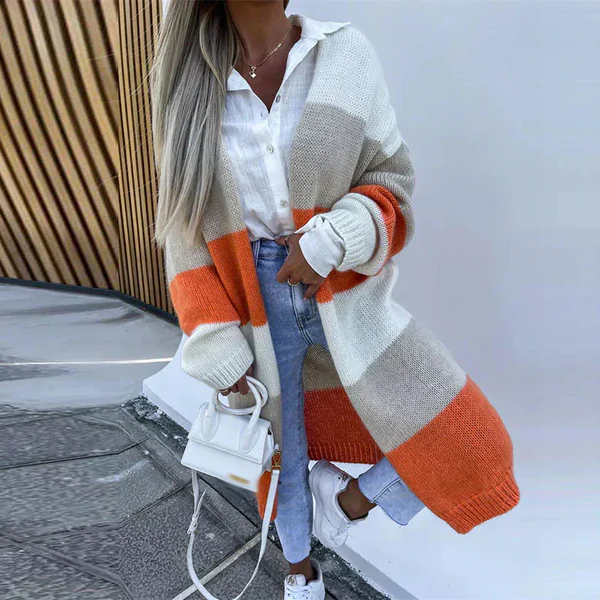 Elegant en relaxed vest met lange mouwen