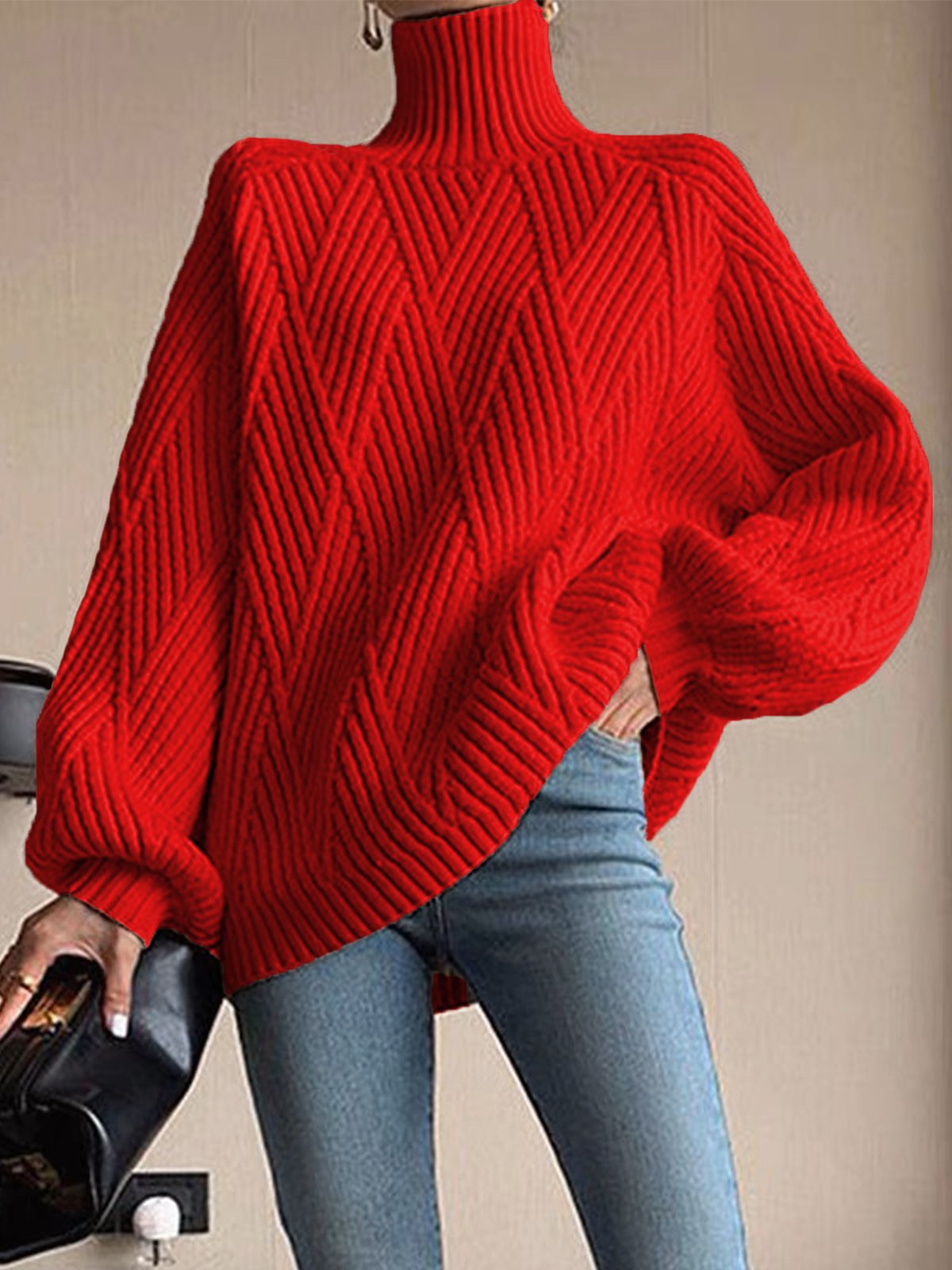 Trendy Dames Sweater voor Een Stijlvolle Streetlook