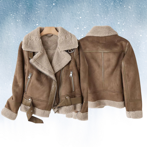 Trendy dames winterjas met een eigentijds ontwerp