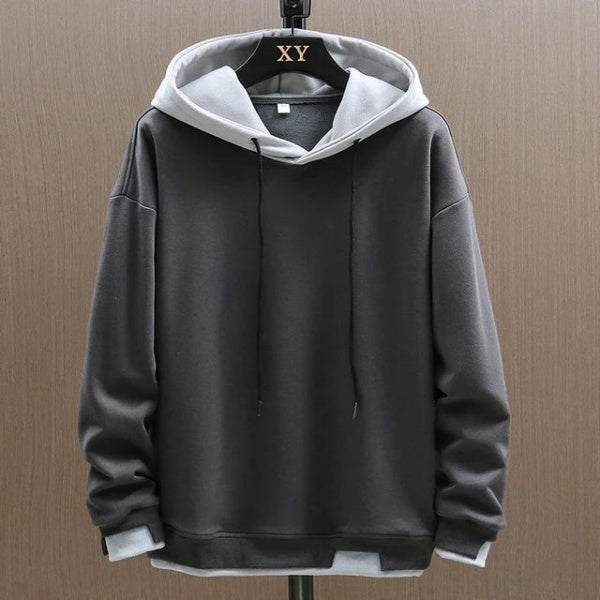 Stijlvolle herenhoodie met een klassiek en veelzijdig design