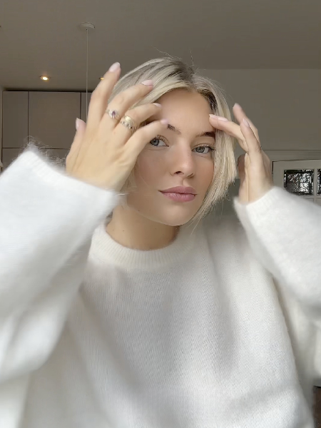 Casual damestrui met ronde hals voor een moderne look