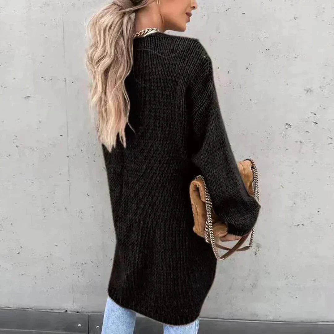 Klassieke Cardigan voor Dames - Stijlvol Laagstuk