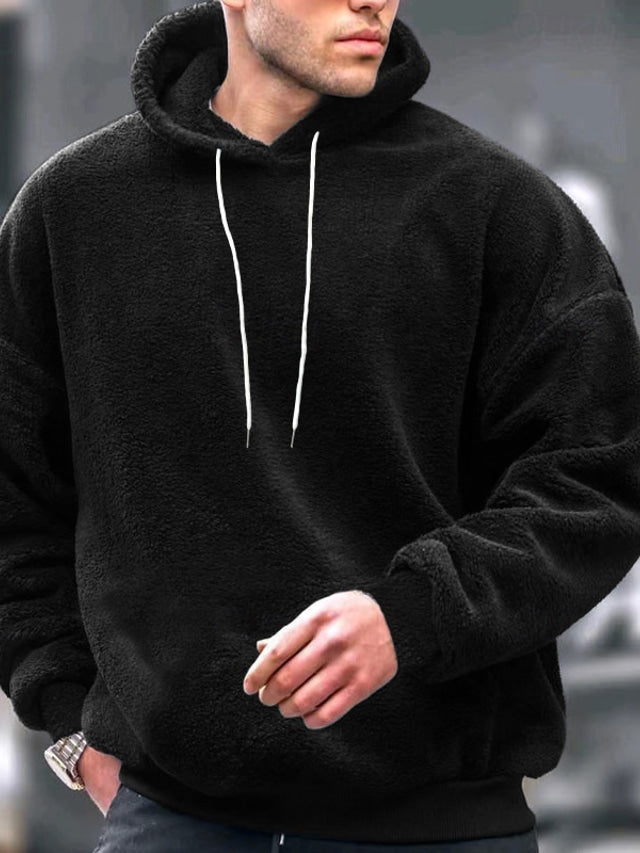 Heren Hoodie met Zakken – Casual en Praktisch voor Dagelijks Gebruik