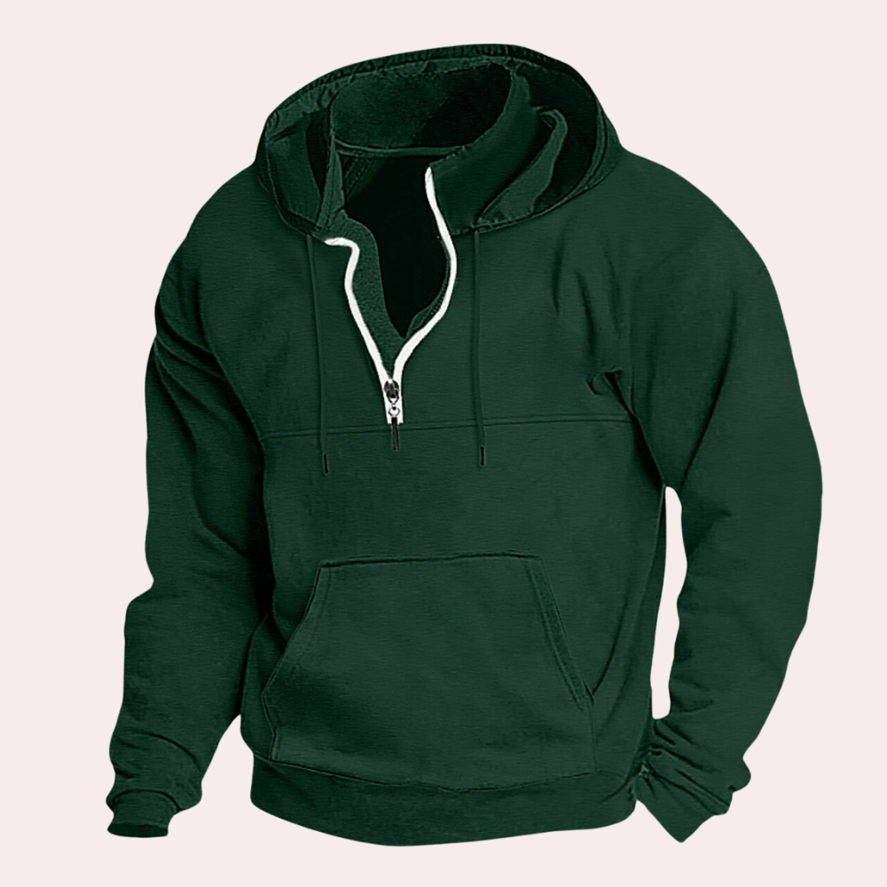 Comfortabele heren hoodie met capuchon