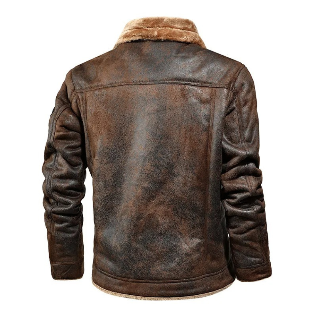Herenjas met warm design en stijlvol uiterlijk