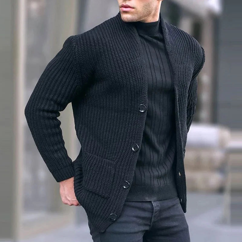 Warme en Stijlvolle Heren Cardigan voor Elke Dag