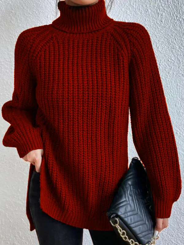 Stijlvolle Coltrui met Zijsplit – Ideaal voor Casual en Chic