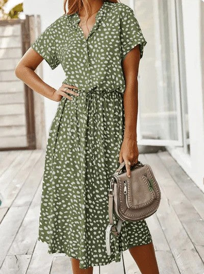 Stijlvolle zomerjurk met relaxed design voor een moeiteloze look