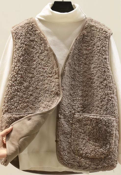Trendy en warme dames gilet voor een stijlvolle look