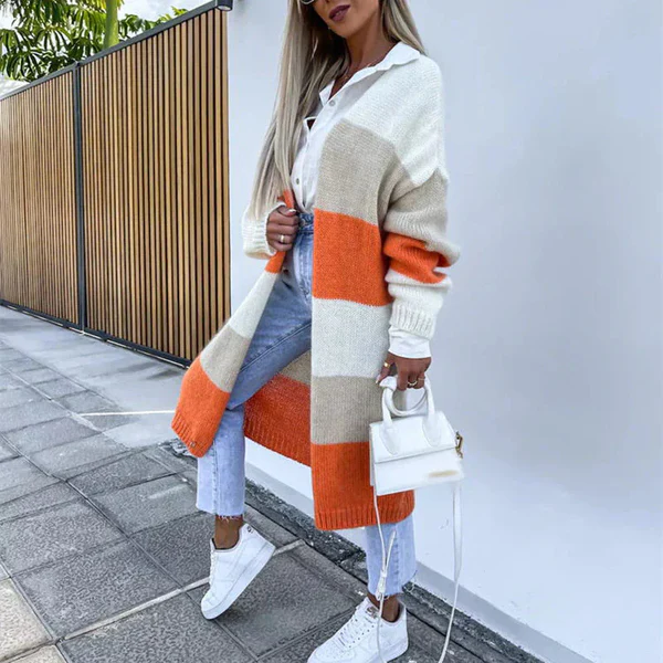 Elegant en relaxed vest met lange mouwen