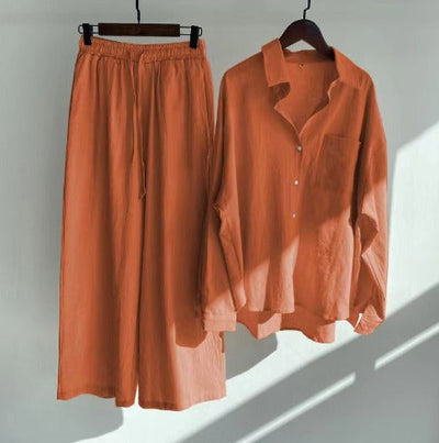 Modieuze Zomerset voor Dames met Shirt en Broek
