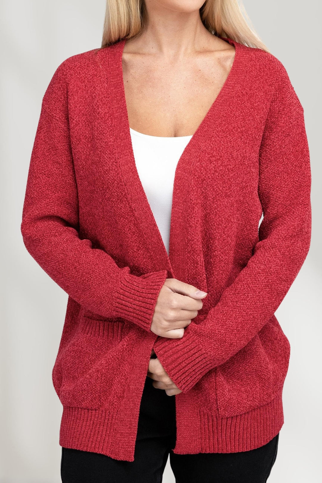 Stijlvolle Open Voor Sweater Cardigan voor Elke Gelegenheid