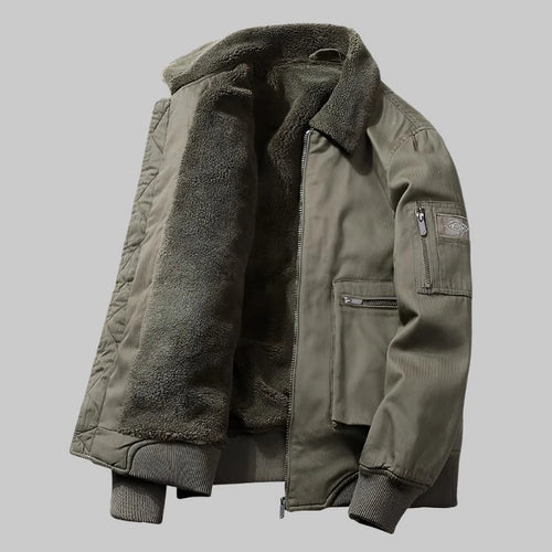 Casual Warme Herenjas – Perfect voor Streetstyle