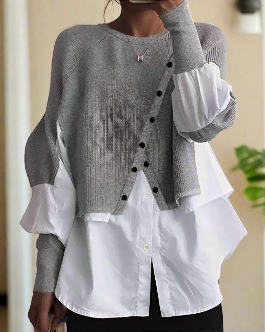 Jersey ligero para mujer con un estilo versátil y contemporáneo