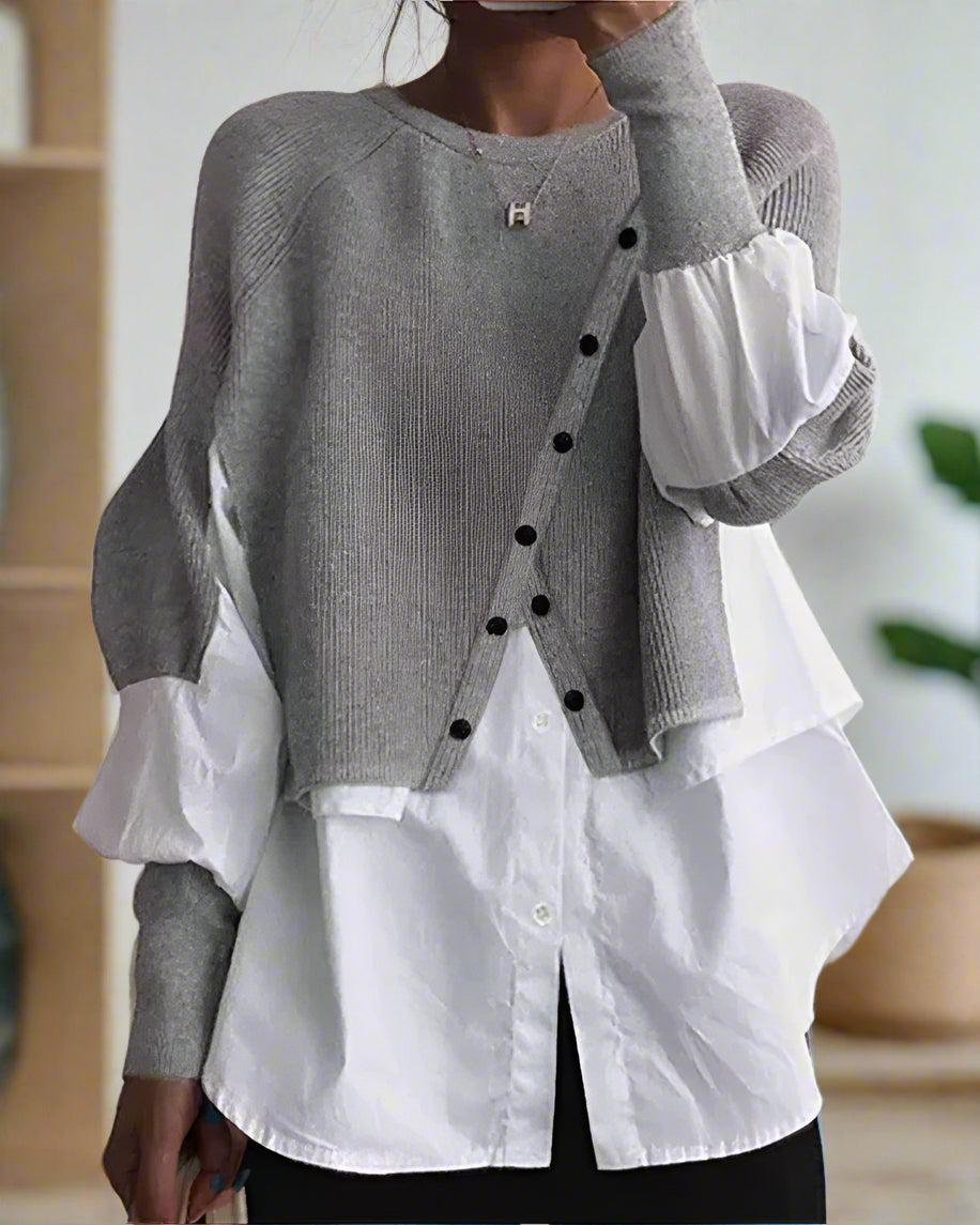 Jersey ligero para mujer con un estilo versátil y contemporáneo
