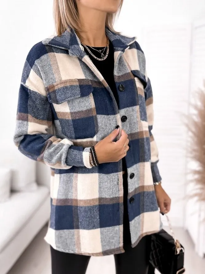 Warm vest in retrostijl voor koele dagen
