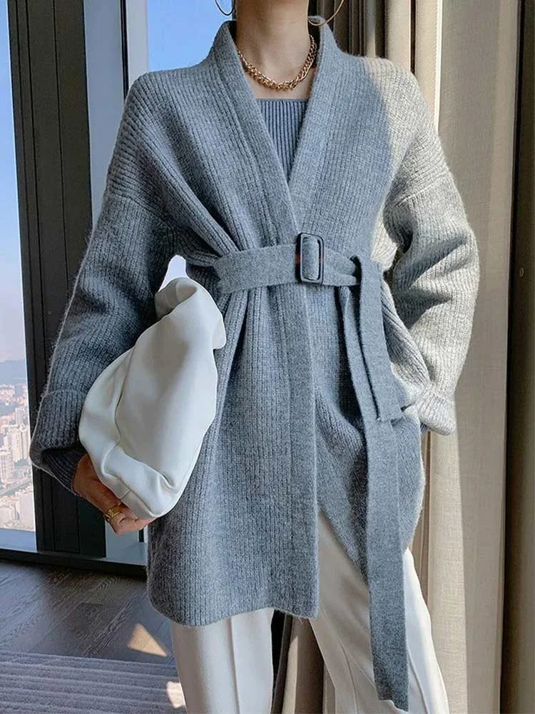 Comfortabele Grijze vrijetijds Pullover