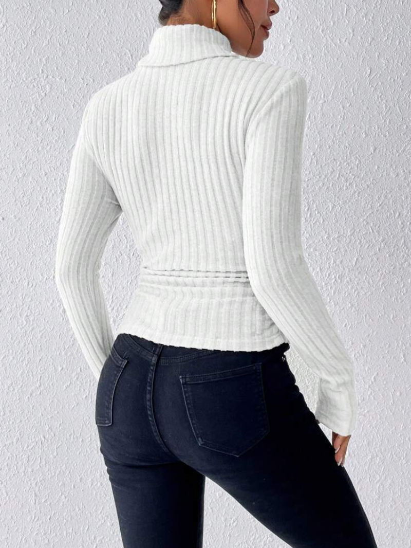 Elegante en casual dames coltrui met een moderne uitstraling