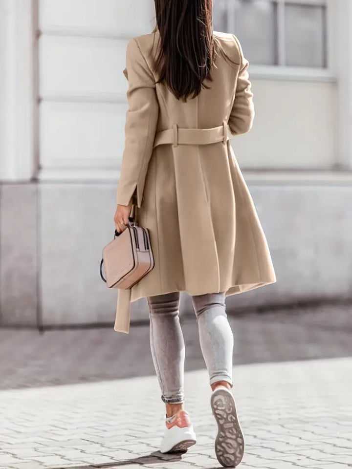 Casual en stijlvolle damesjas met knopen – Perfect voor dagelijks comfort
