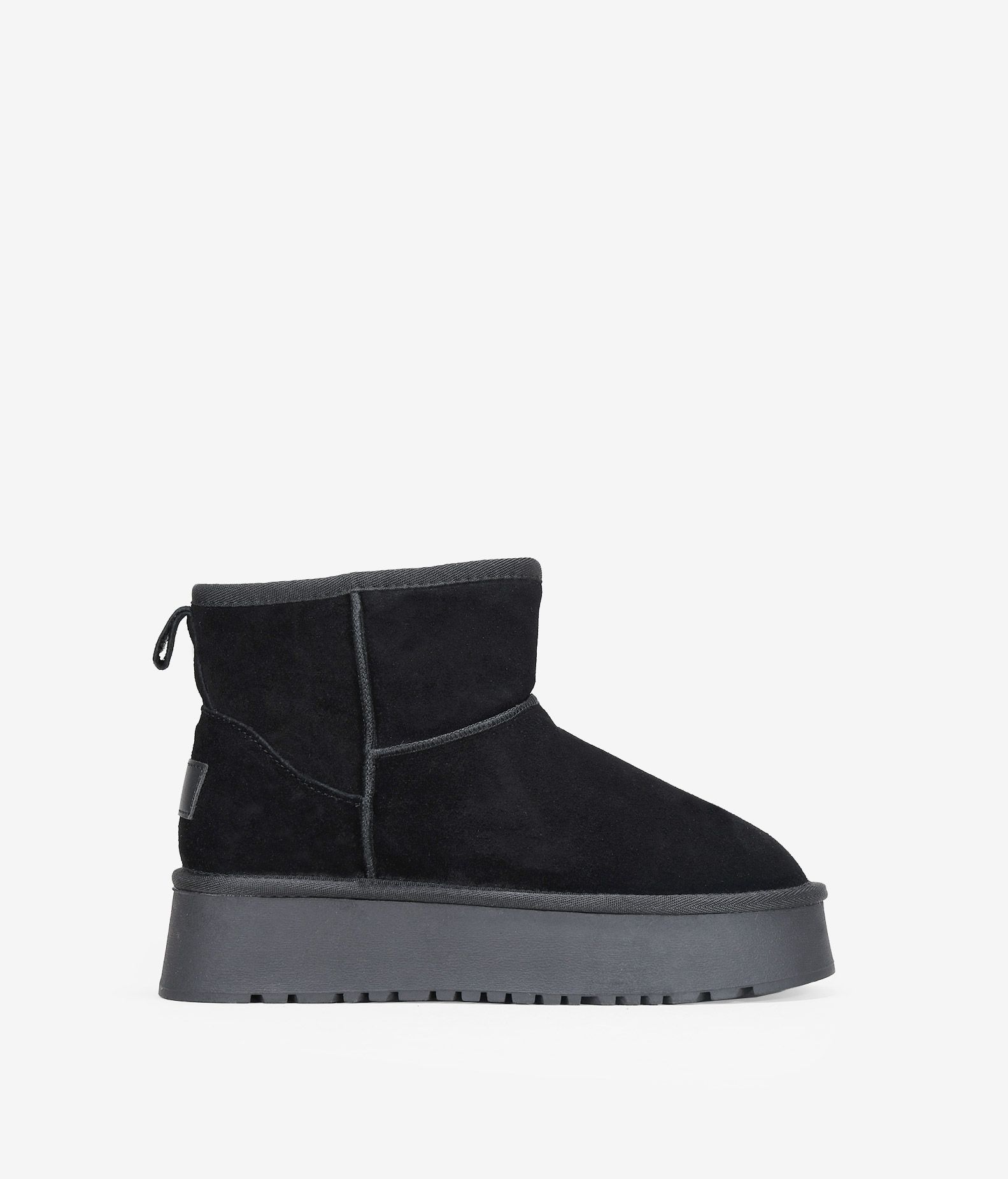 Trendy winter enkellaarzen voor dames met plateauzool