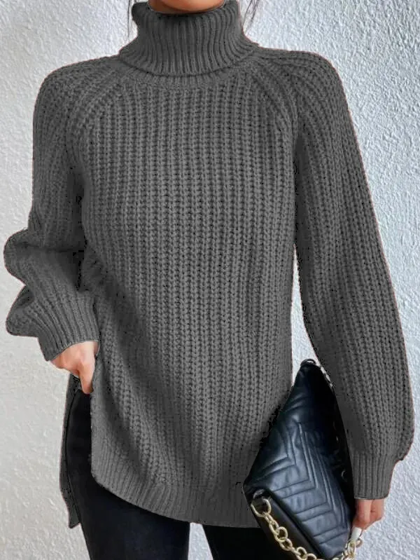 Stijlvolle Coltrui met Zijsplit – Ideaal voor Casual en Chic