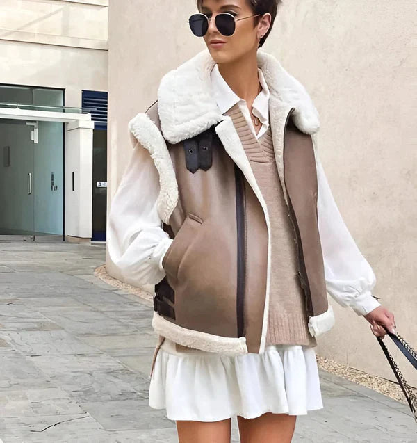 Stijlvol Herfstvest voor Vrouwen met Elegant Ontwerp