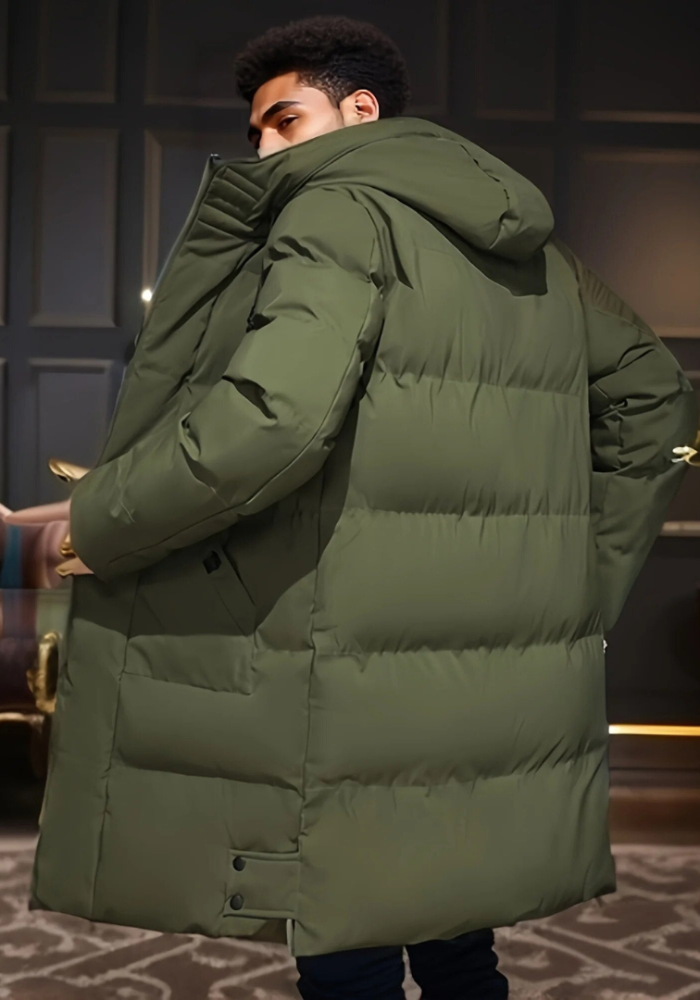 Stijlvolle en warme herenparka perfect voor de winter